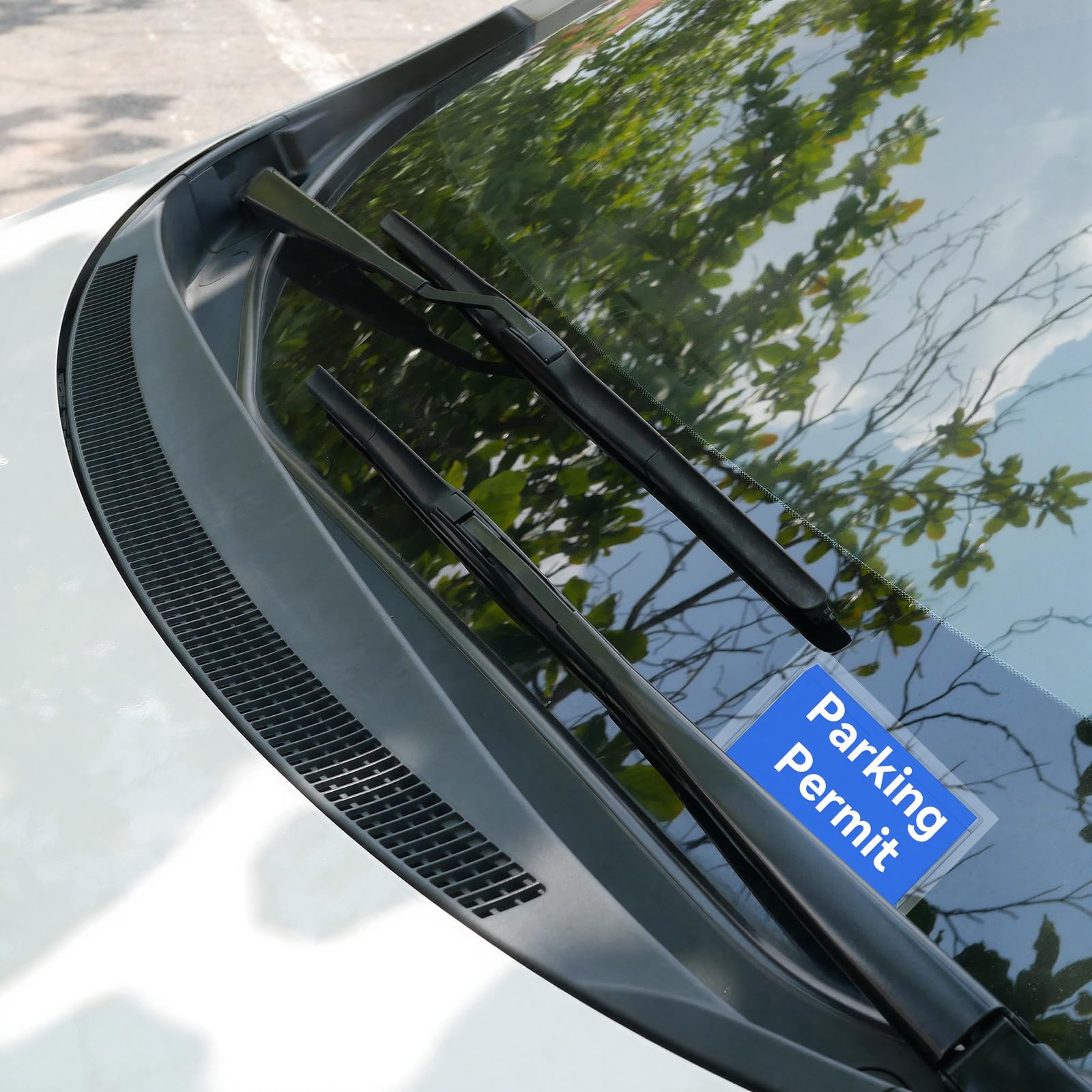 24 sztuki samoprzylepnych uchwytów na etykiety, przezroczyste etui samoprzylepne, okienko do opisywania A6, wodoodporne, do organizacji i dokumentów parkingowych
