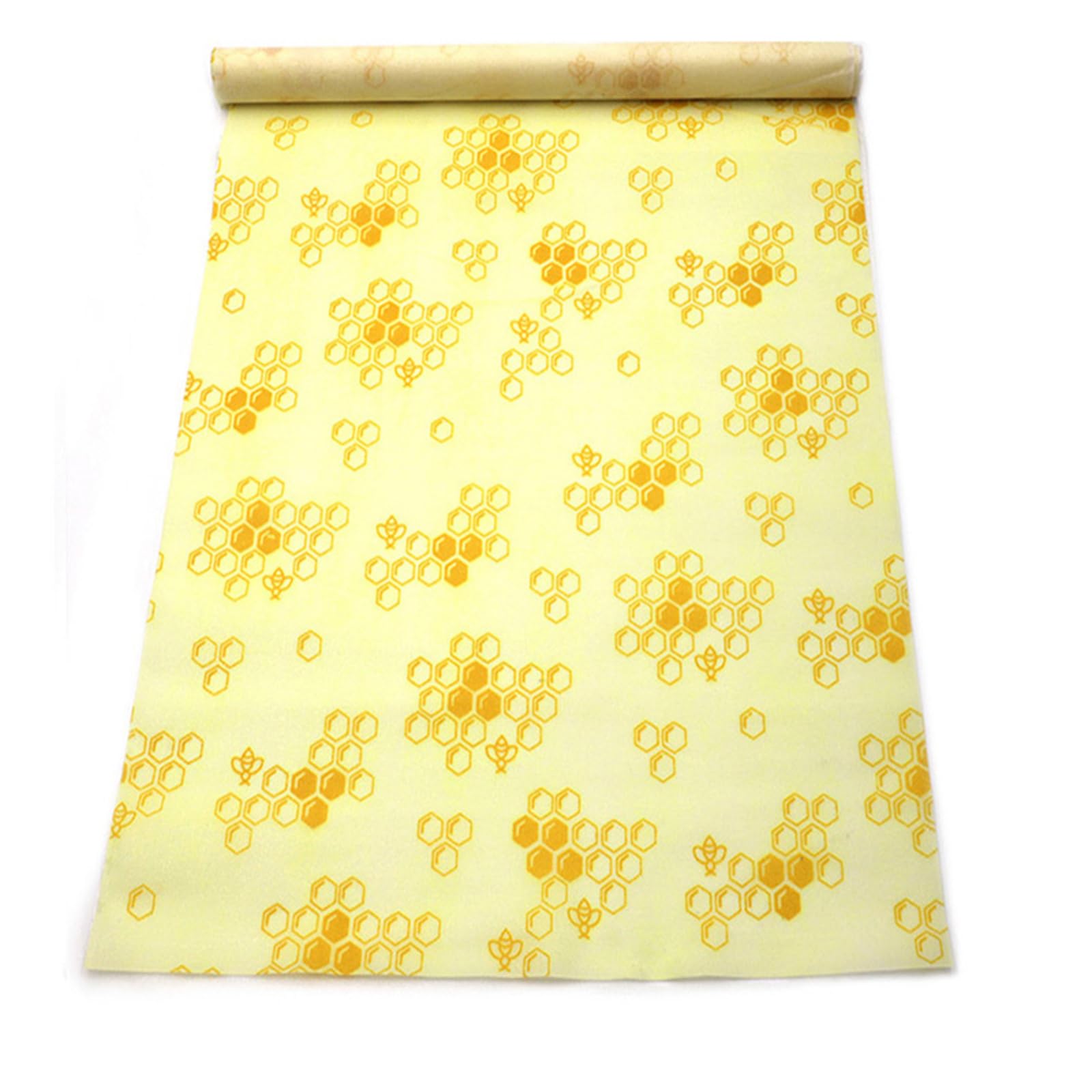 Reusable Beeswax Wrap Roll - 33x100cm Cuttable Organic Beeswax Food Wrap, Plastic-Free, Eco-Friendly Sustainable Food Storage Wrap for Bread, Sandwich, Fruits and Snacks (C)