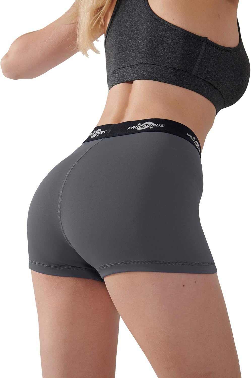 CADMUS Women's Spandex Volleyball Shorts 3" Compression Pro Shorts - Image 6