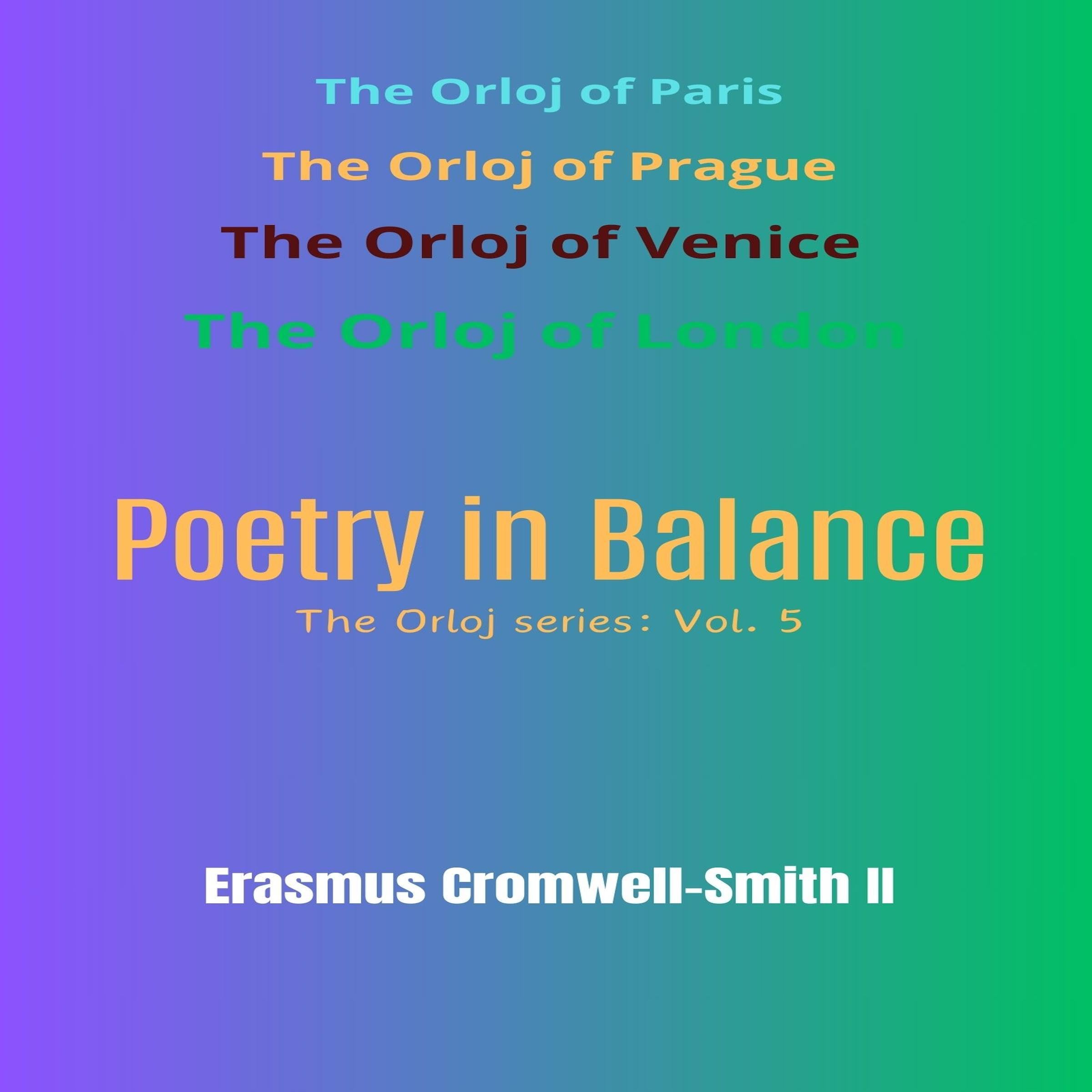 Cover art for Poetry in Balance