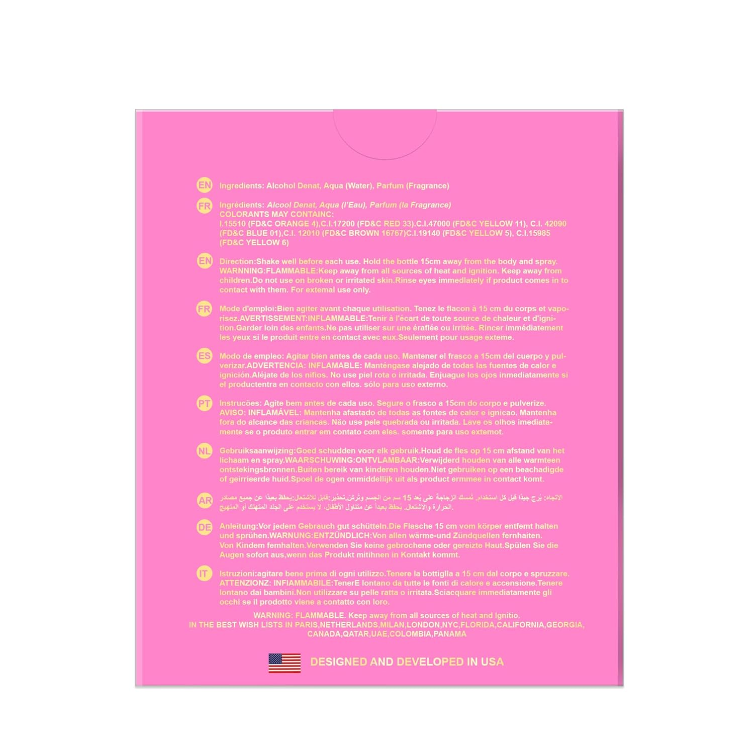 Hybrid & Company Women Wild Flower Eau De Parfum Vaporisateur Natural Spray 3.4 Fl Oz - Image 5