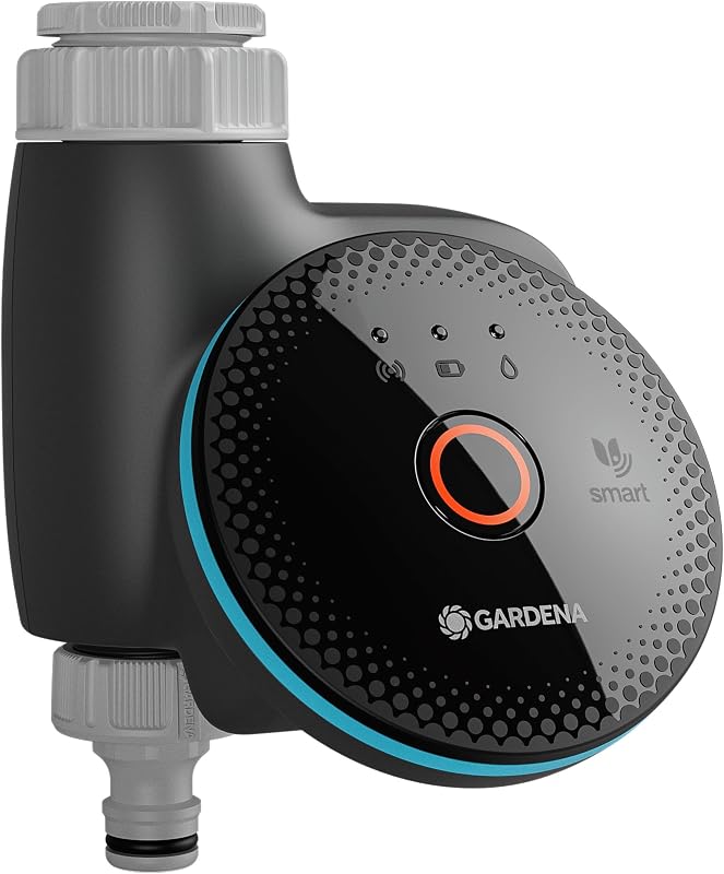 Gardena Smart Water Control Water Control; Smart: Data-driven Irrigation, Smart Home Integration, Clever Watering Valve Technology, Alert In Case Of Frost (19033-20)