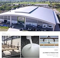 Vista 6 de Almohada de látex 100 % natural de alta calidad, almohada de látex media-baja de alta calidad que ayuda a aliviar la presión, el dolor de cuello