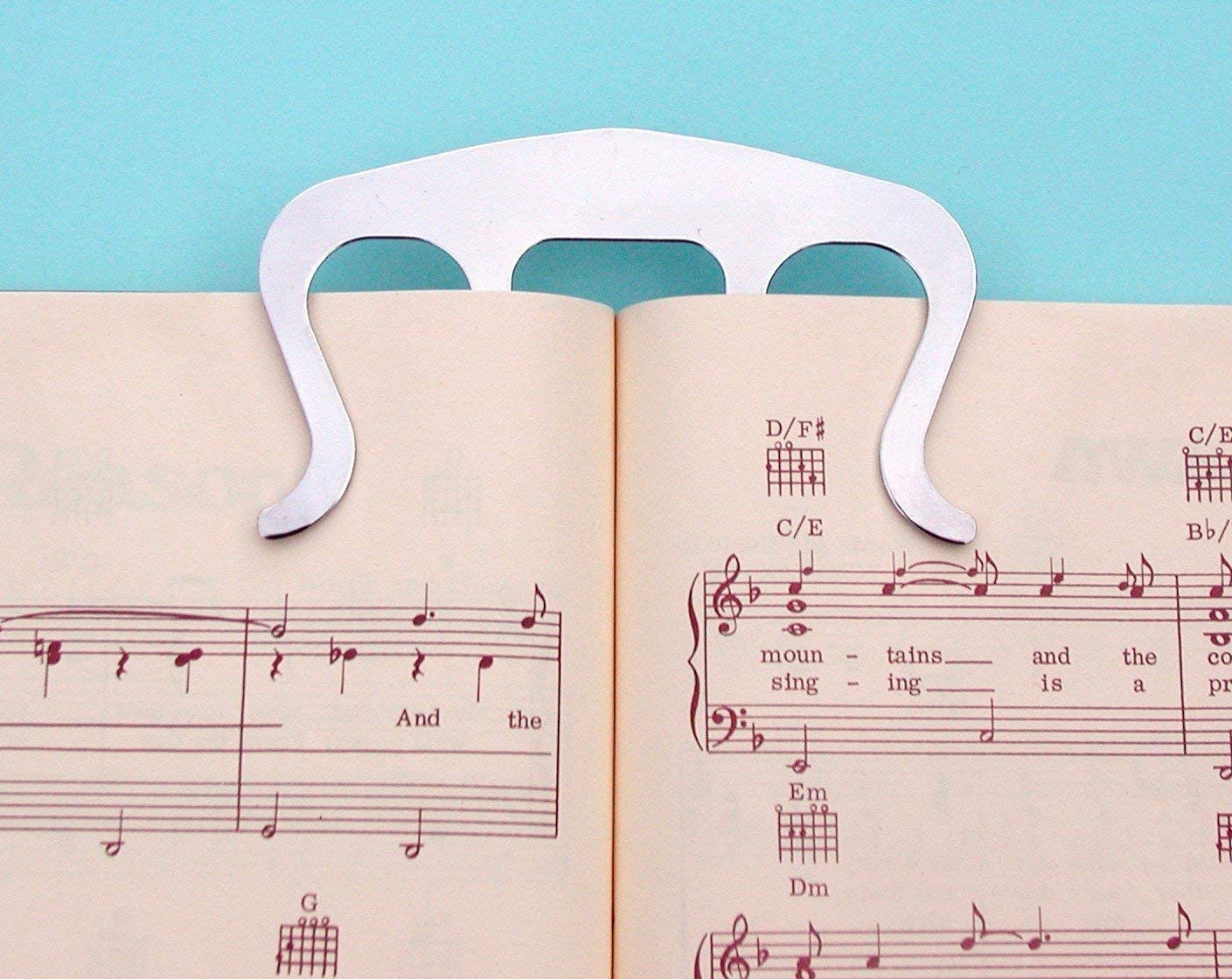 MSP-609.6-29.2 cm x 13.75 pulgadas Carpeta grande de partituras con correas de retención + clip de metal de regalo para orquesta, banda, reproductor de instrumentos (juego de paquete)