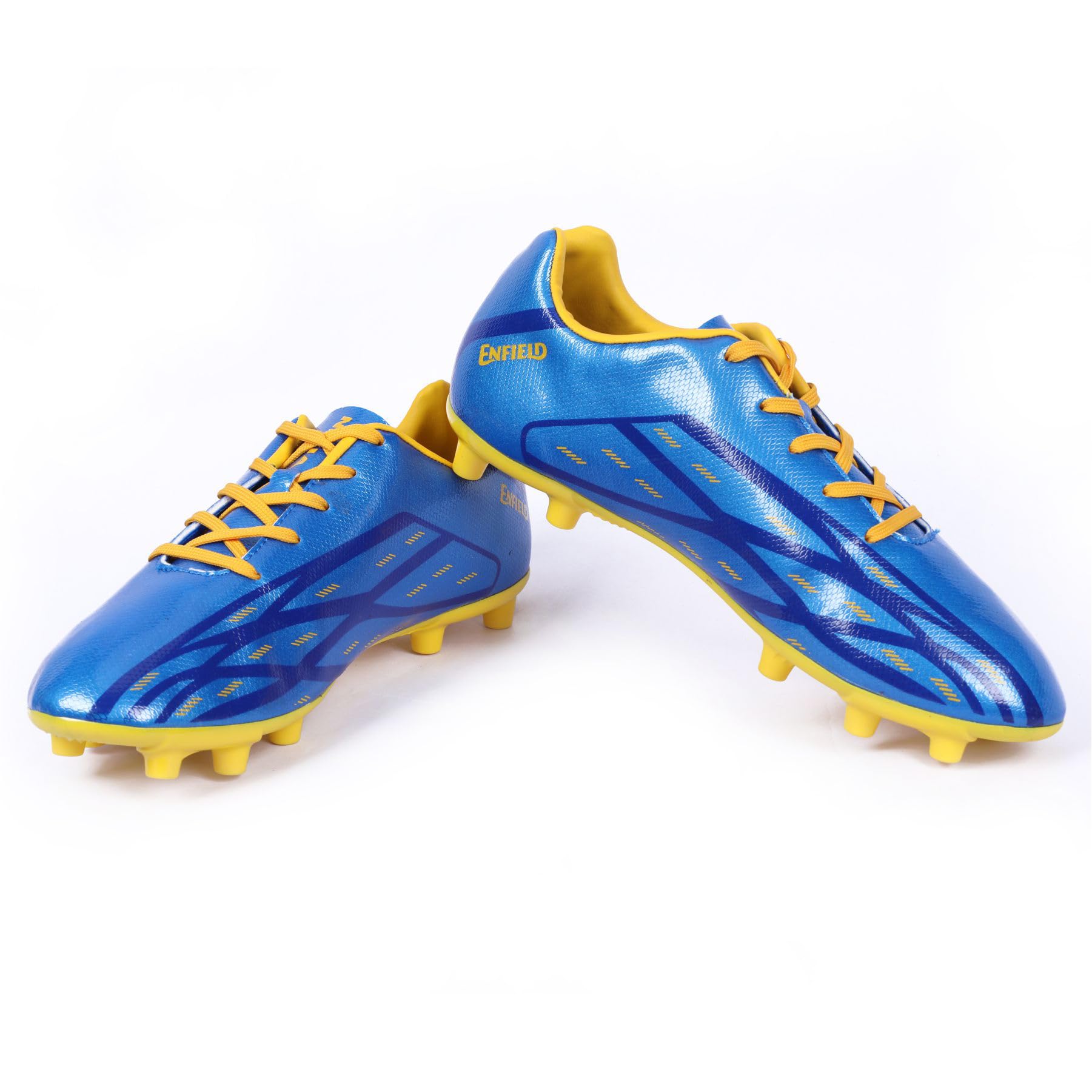 Nivia ENFLIED Football Studs for Men/Sports and Soccer/Comfortable and LIGHTWEIGHT/SIZE-03 (Blue/Yellow) (B0CCYNW7WP) Amazon Price History, Amazon Price Tracker