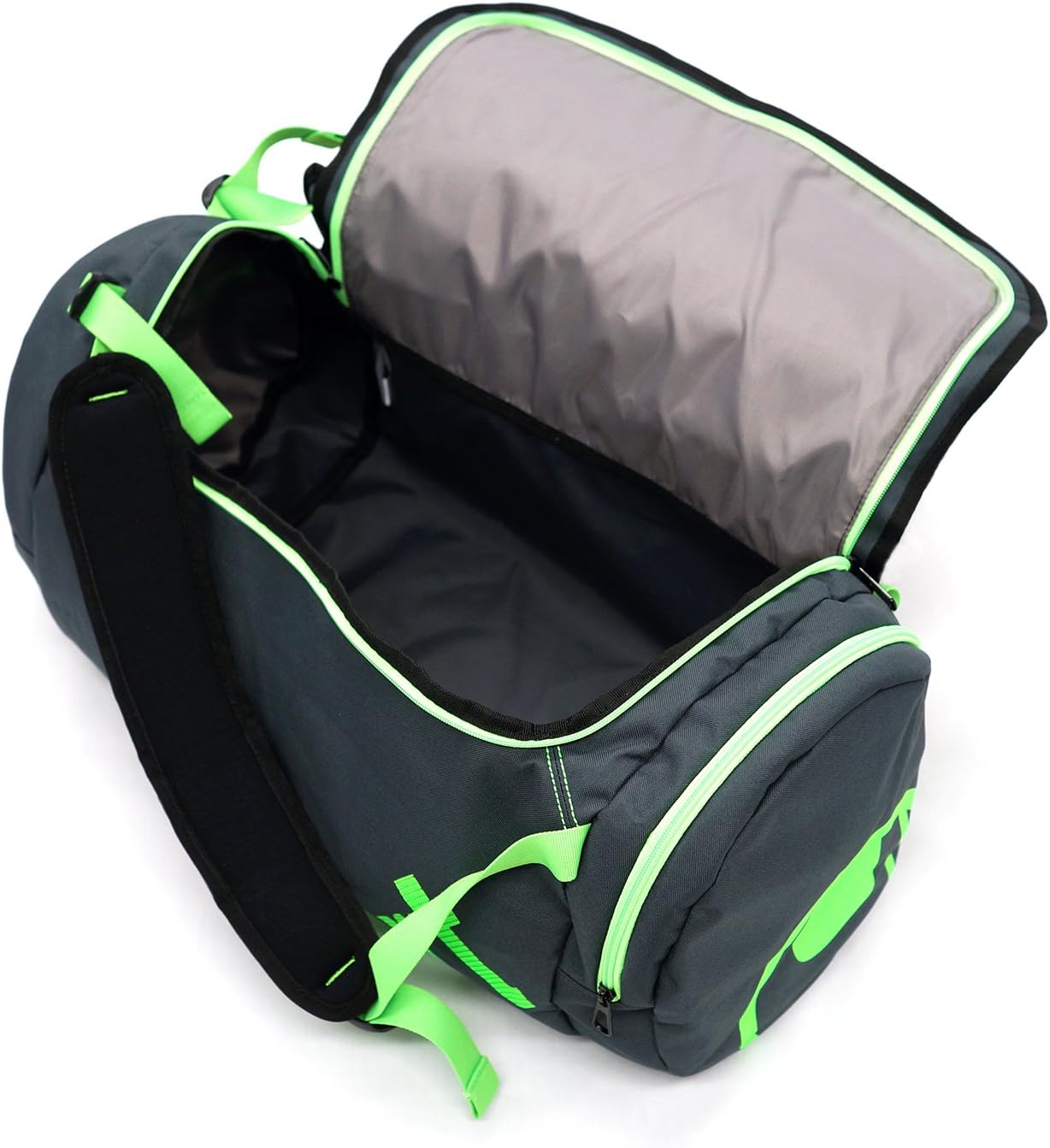 UHL Cape Gym Tote, 45 cm, Multicolour (Anthracita/Fluo Verde)