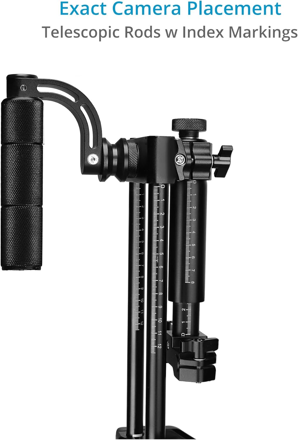 FLYCAM Equator 3-Axis Handheld Camera Gimbal Stabilizer for C-Stands, Vista-II Arm Vest, Flowline Rigs. 360° Panning, 90° Tilting & 25° Rolling Range. Payload 35kg/77lb