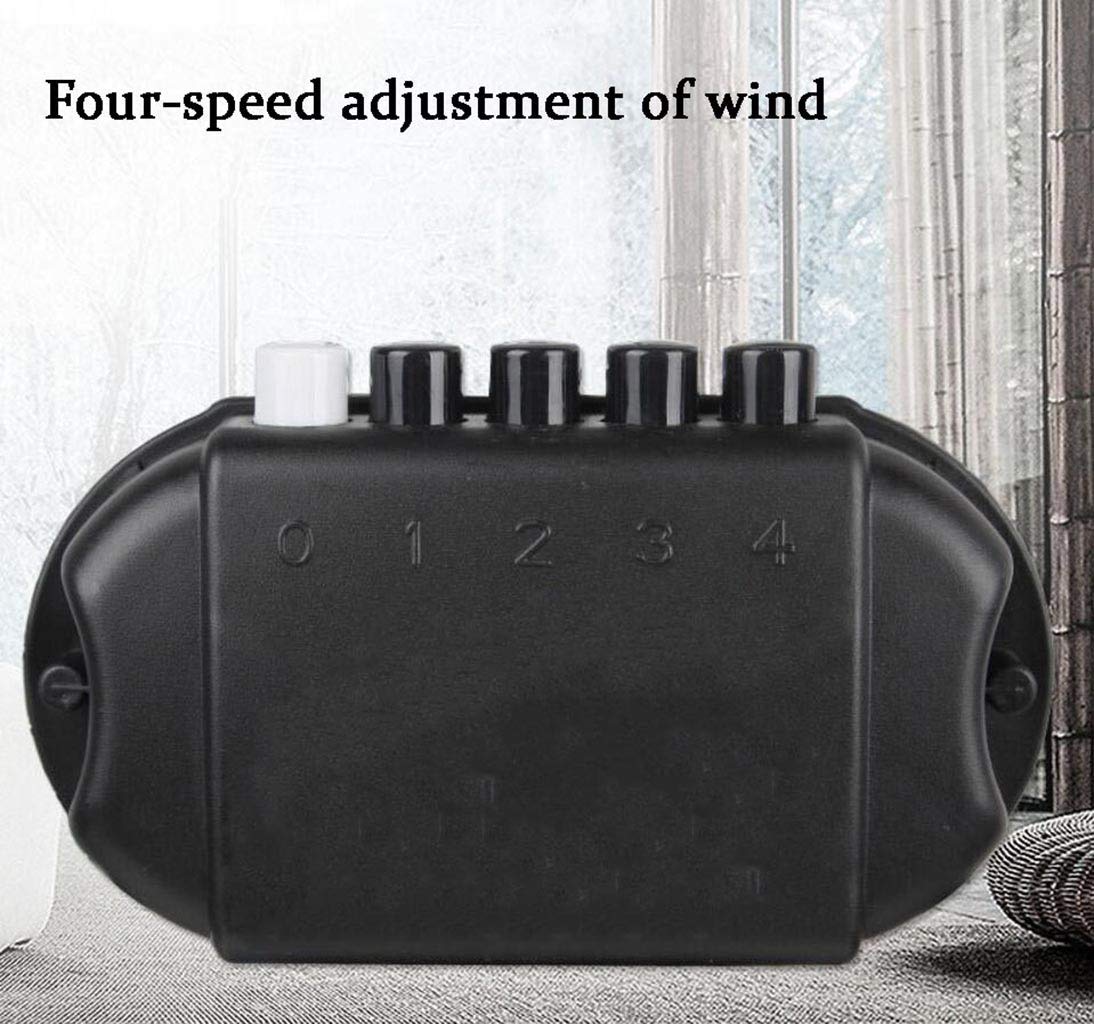 Ventilador de suelo industrial de alta velocidad, circulador de aire ajustable para gimnasio, cocina, hogar, uso comercial, metal cromado, 4 ajustes de velocidad de 14 pulgadas