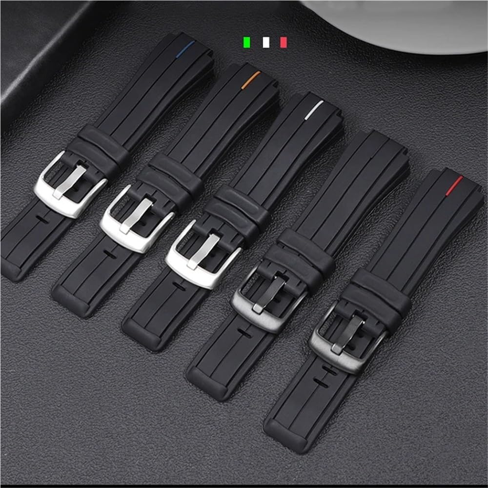 24 * 16mm Silicone Rubber Bracelet Watchband Fit For Timex Watches T2N738 T2N739 T2N720 T2N721 T49706 Watch Band Sports Fashion Strap