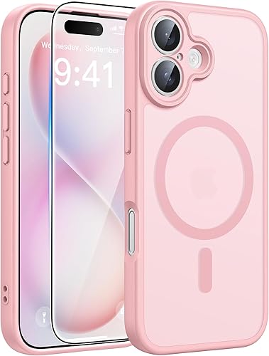 Miniatura 170 de FNTCASE Funda para iPhone Air: [Compatible con Magsafe] Fundas translúcidas mate con [protección completa de la cámara] [protector de pantalla]