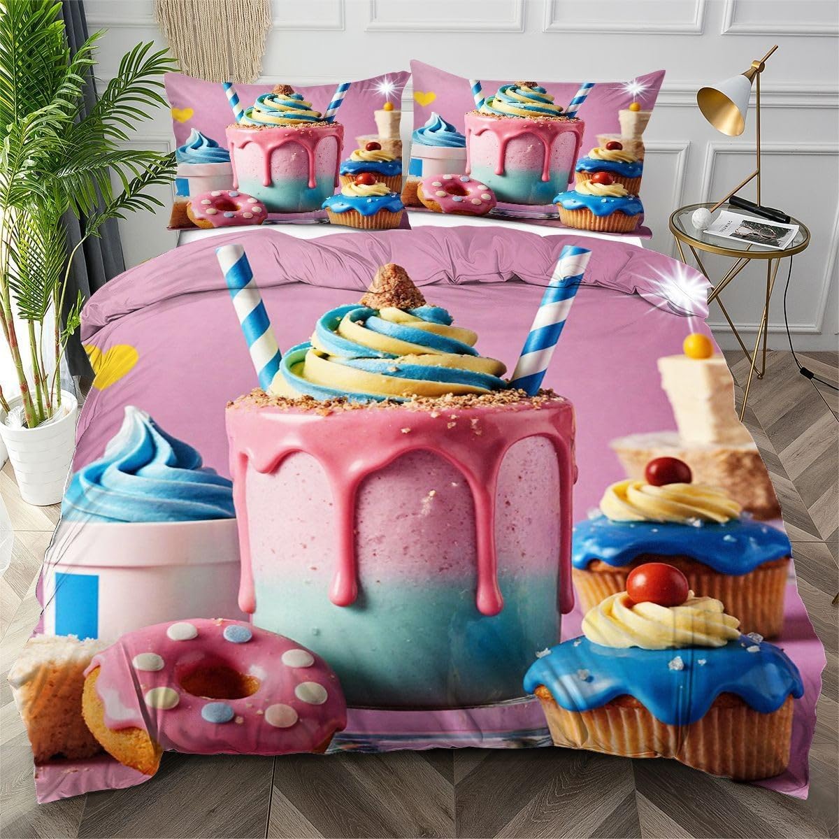 Housse de couette 240x260 respirante avec attaches et fermeture éclair AW1992