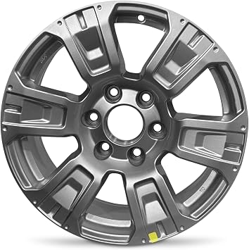 For 2016-2019 Nissan Titan 18 Inch Painted Silver Alloy - Genuine OEM Rim - Road Ready Truck Wheel