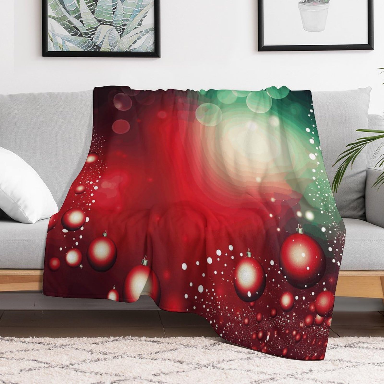 Couverture en micro polaire ultra douce pour vos soirées cocooning sur le sofa