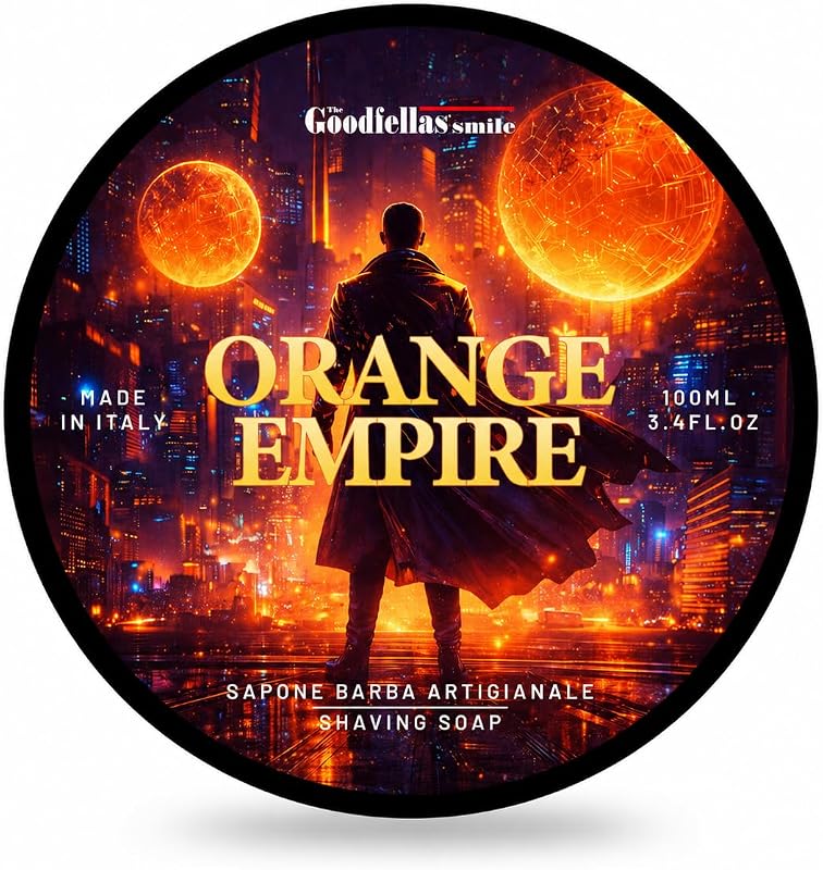 Sabonete de barbear The Goodfellas' Smile Orange Empire, feito na Itália