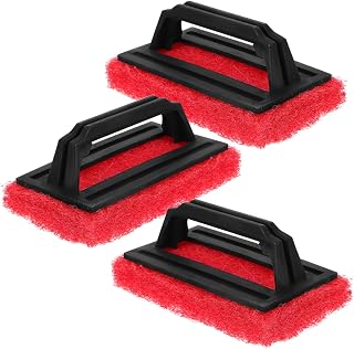 NUOBESTY 3pcs DIY Screen Printing Cleaning Brush Kit Heavy Duty Scrub Pads for Ink Removal Shirt Printing