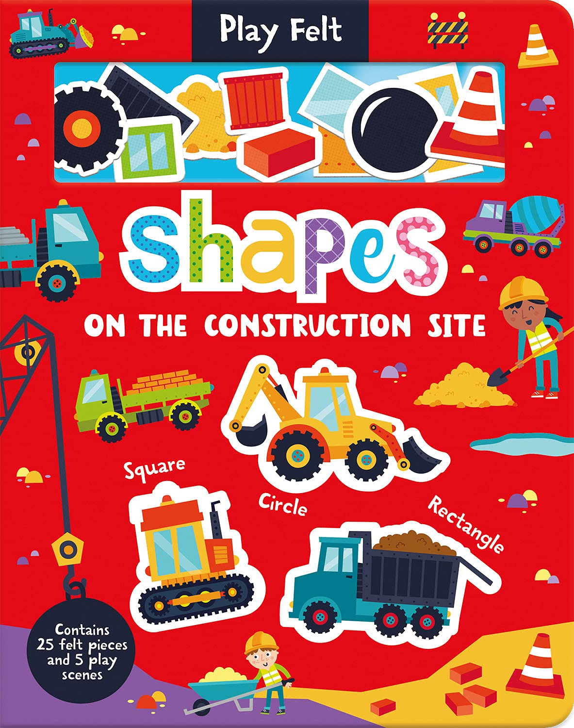 Shapes On The Construction Site (Play Felt Educational)