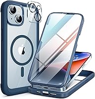 Vista 207 de Miracase Funda magnética para iPhone 15 Pro Max de 6.7 pulgadas [compatible con Magsafe], funda de cuerpo completo a prueba de caídas para iPhone 15