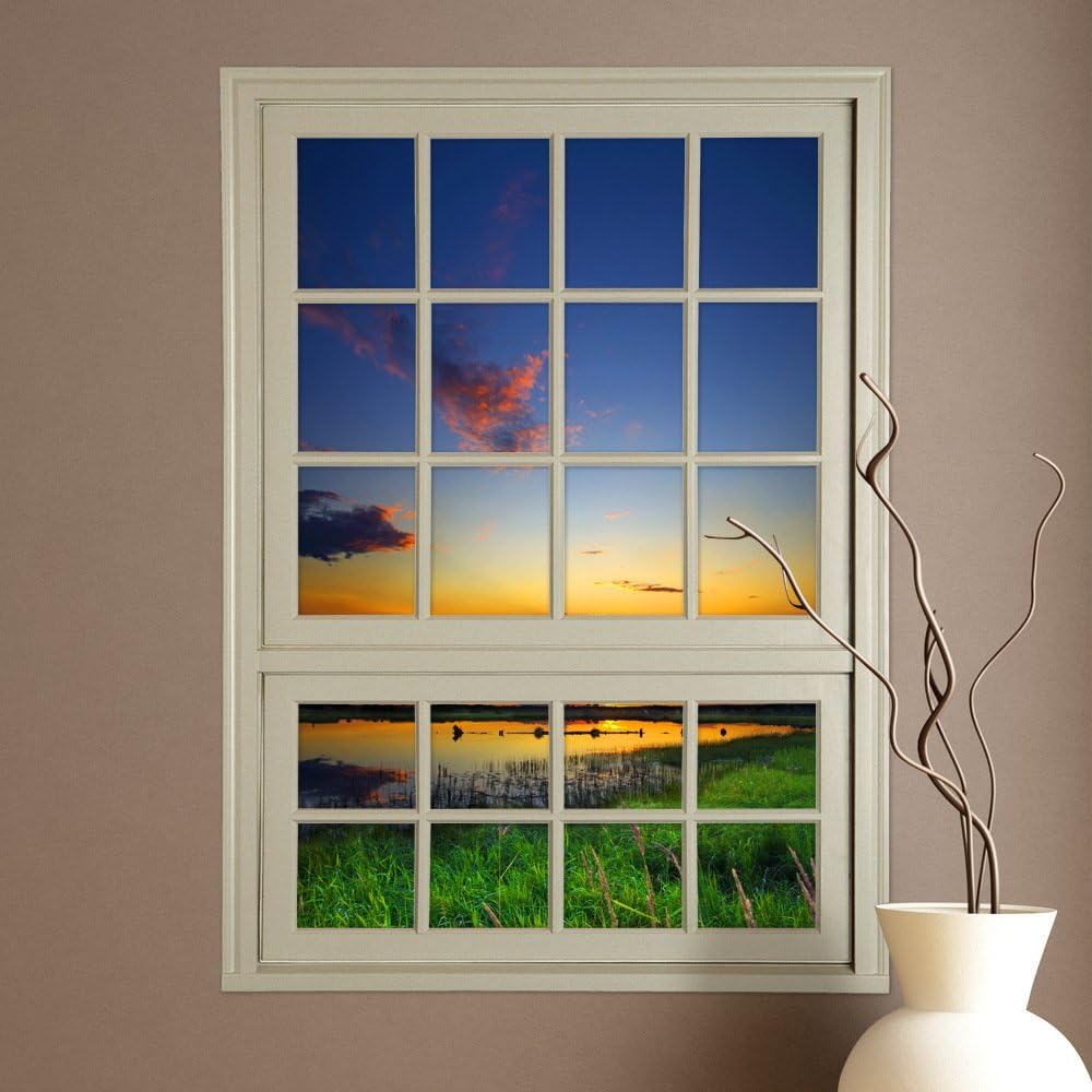 JinRou 3D Wall Stickers Bedroom Living Room TV Sofa