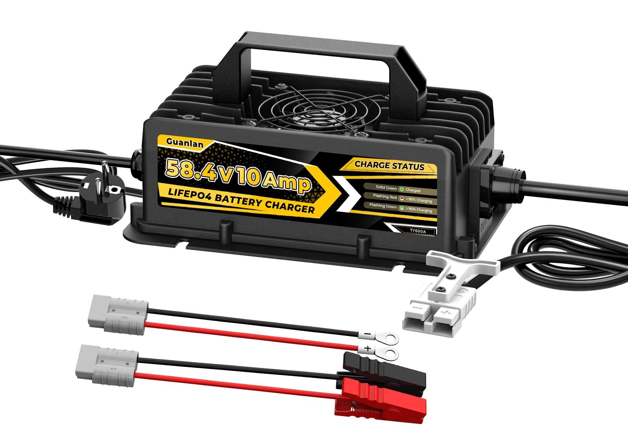 Lithium Batterie Ladegerät 58,4V für LiFePO4 Batterie 48V