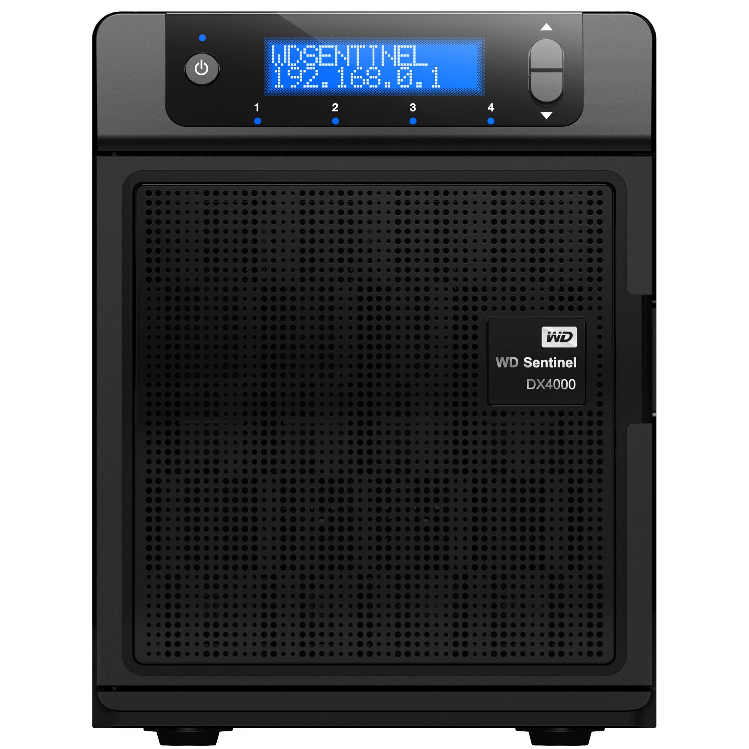 WD Sentinel DX4000 NAS Server di Archiviazione da 16 TB, USB 3.0, Nero