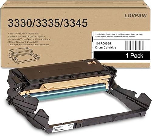 Phaser 3330 - Cartucho de tambor 101R00555 - Utye 1 paquete 101R00555 de repuesto para impresora Xerox Phaser 3330 WorkCentre 3335 3345