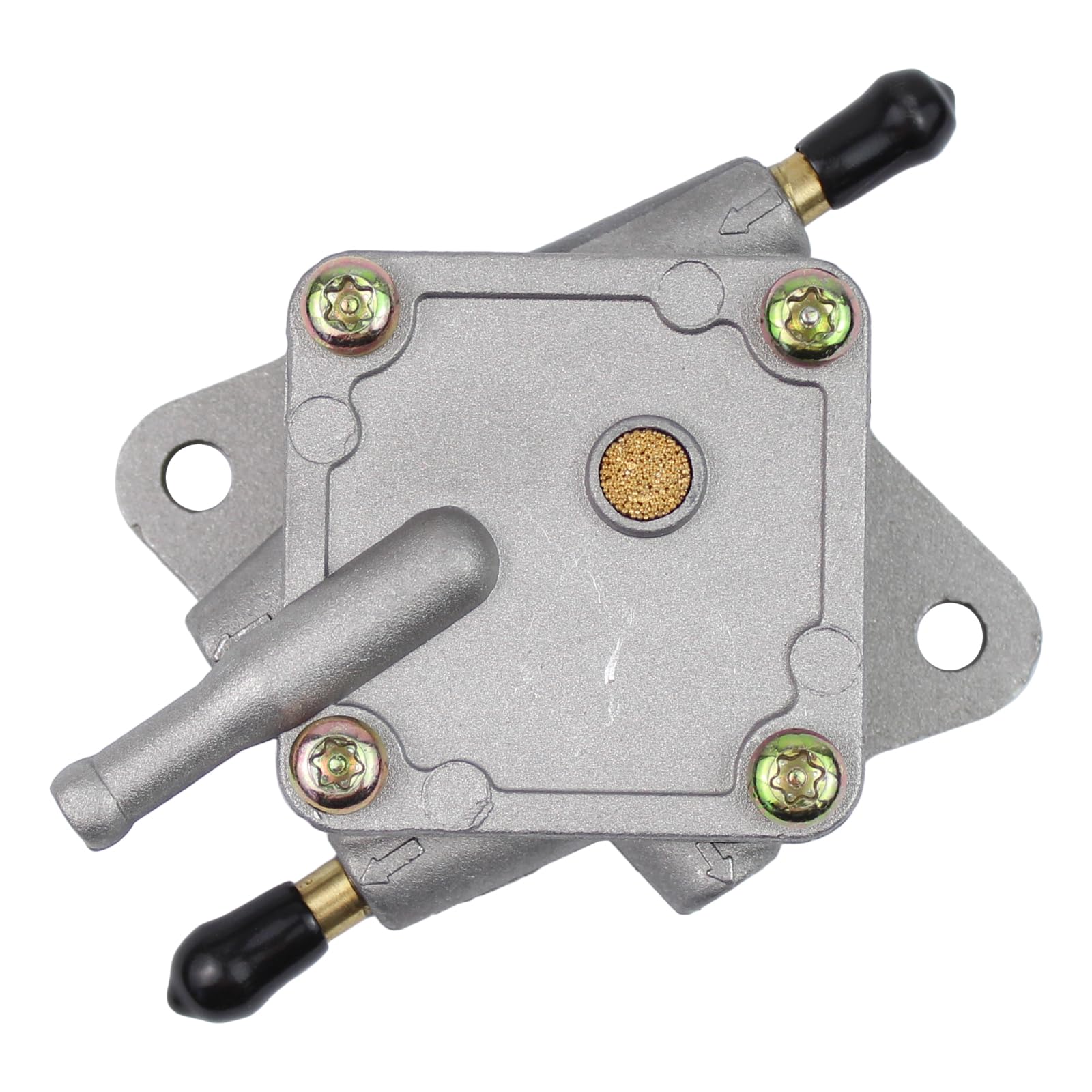 Benzinpumpe Kraftstoffpumpe mit Kraftstofffilter Kraftstoffleitung Absperrhahn Klemmen für Aprilia Leonardo 125 Leonardo 150 Habana 125 Scarabeo 125 Moto 6.5 Leonardo 250 Leonardo 300 Grande