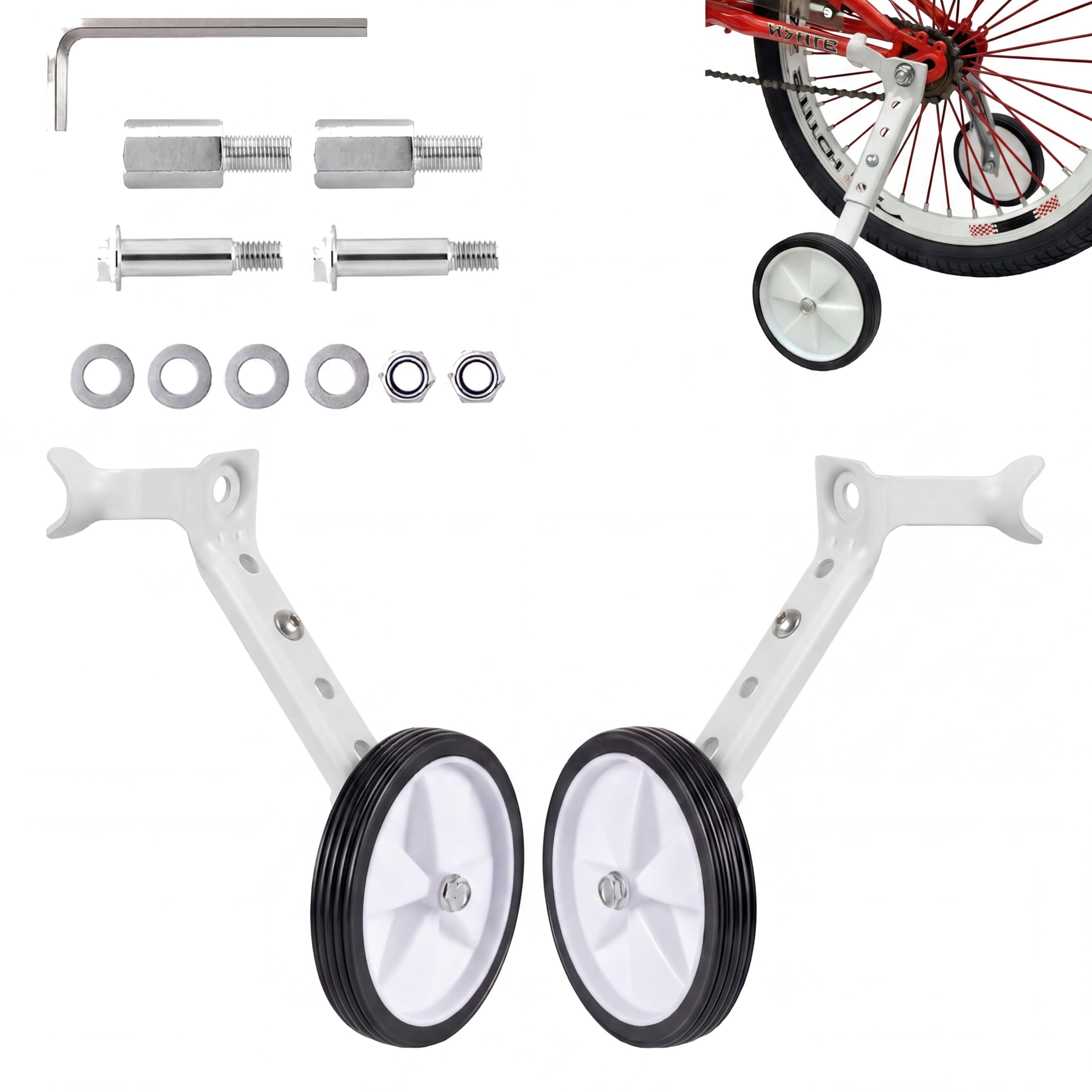Amazon.co.jp: Ailenlan 自転車補助輪 補助輪 22インチ トレーニング