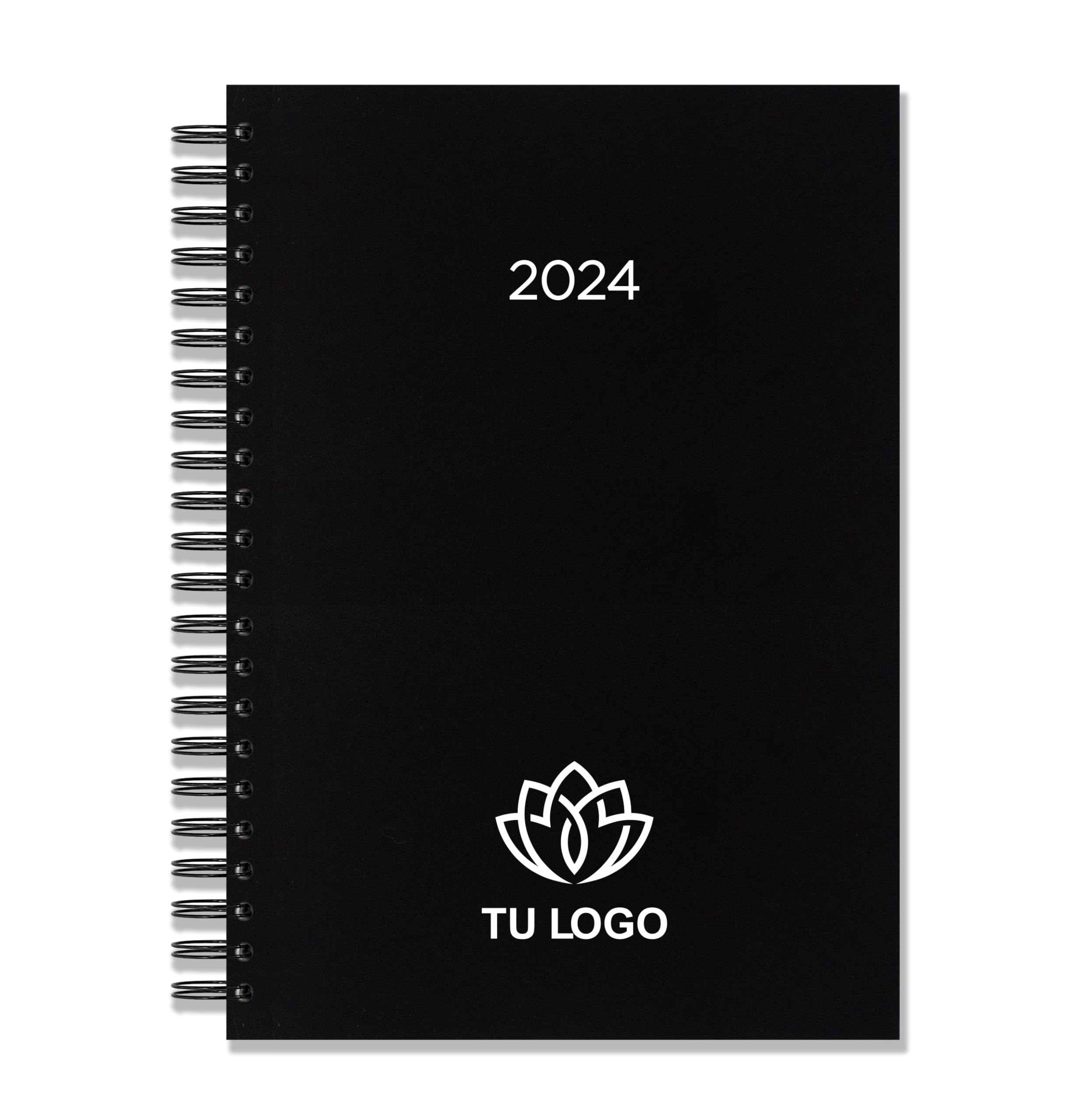 Agenda citas 2024-2025.6 meses con fechas.Elija mes inicio.Tramos 15 min, 8 mañana a 10 noche.Tamaño A4. Personalizado con logo o texto.