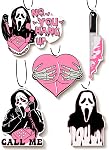 5Pcs Voiture léopard Air Fresheners mignon voiture intérieur Accessoires Suspendre Scents Fresh energy Automotive Room Decor pour les femmes Teen Girls Cadeau