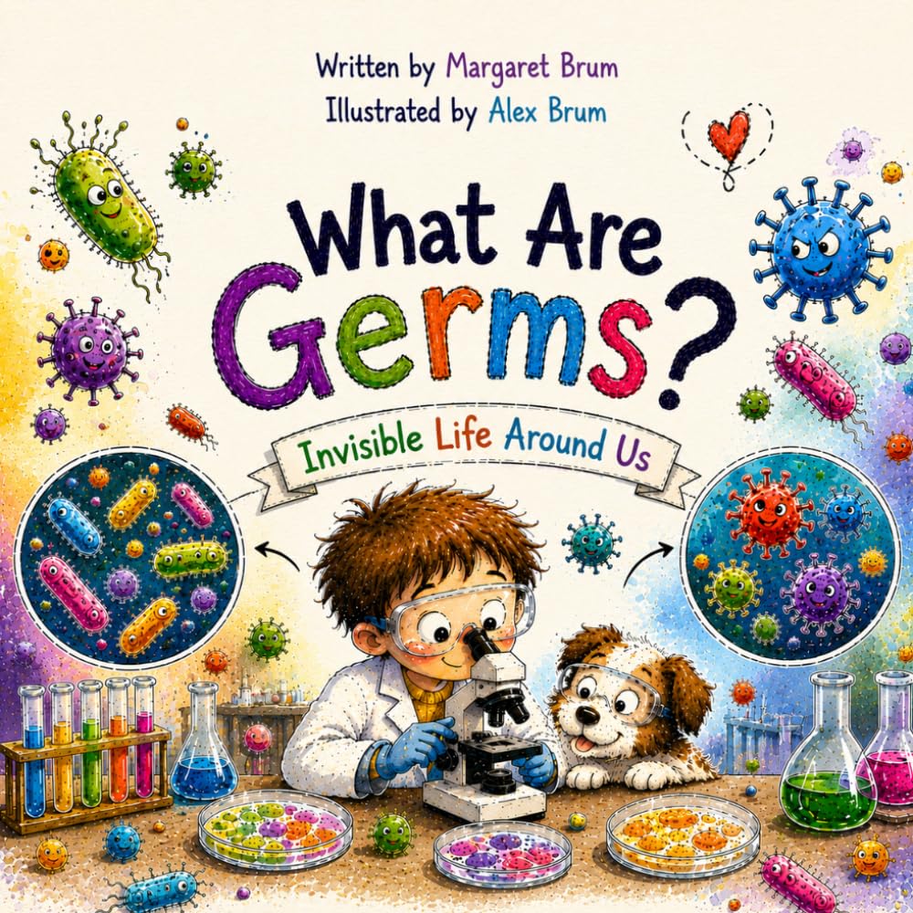 What Are Germs? - Invisible Life Around Us: Bacteria, Viruses, Microbes, and the Hidden World Around You (What, How, Why — Big Questions for Curious Minds)