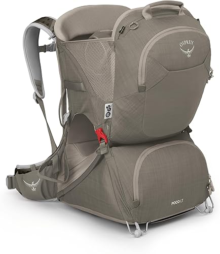 Osprey Poco LT Lightweight Child Carrier Backpack - Compact, Travel-Ready Kid Carrier with Sunshade and Adjustable Fit - Lightweight, Comfortable