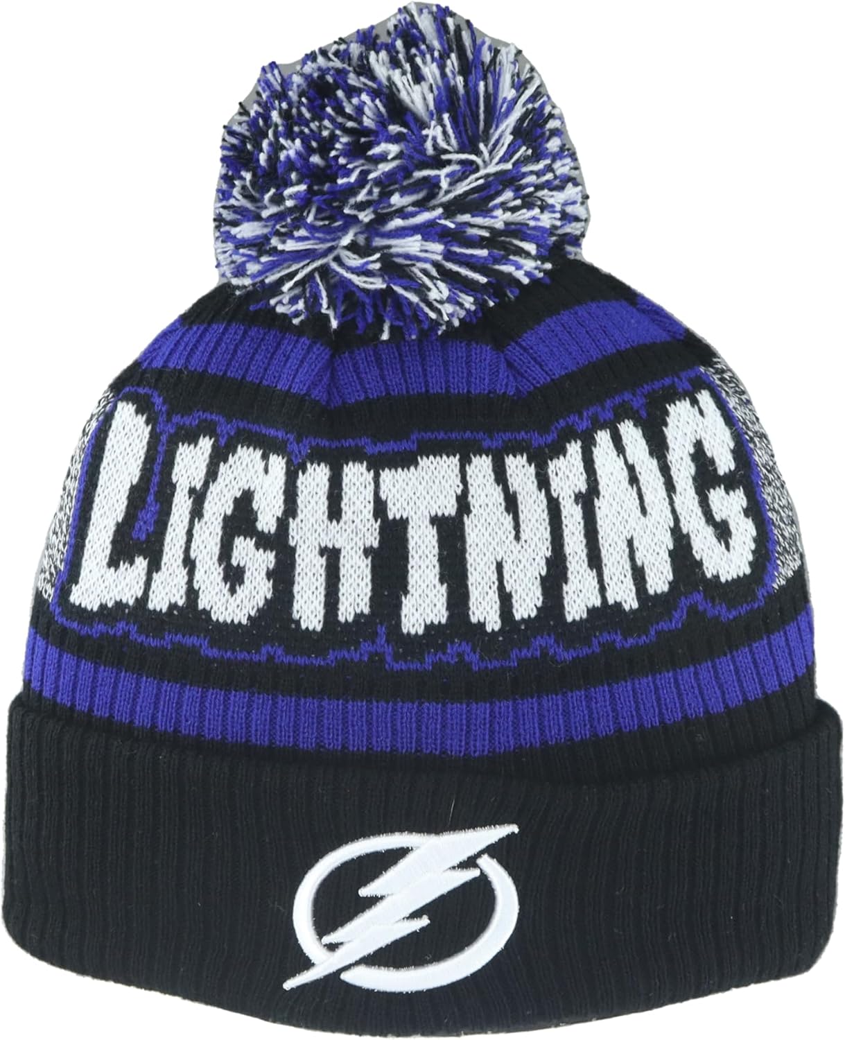 ZHATS NHL Unisex Kids NHL Officially Licensed Youth Beanie Pom Rogue