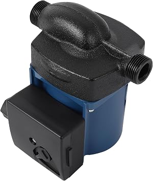Hot Water Recirculating Pump, 120W 110V NPT 3/4" Water Circulator Pump, 3-Speed Quiet Automatic Start Circulating Pump with Cast Iron Head for Tank Water Heater System