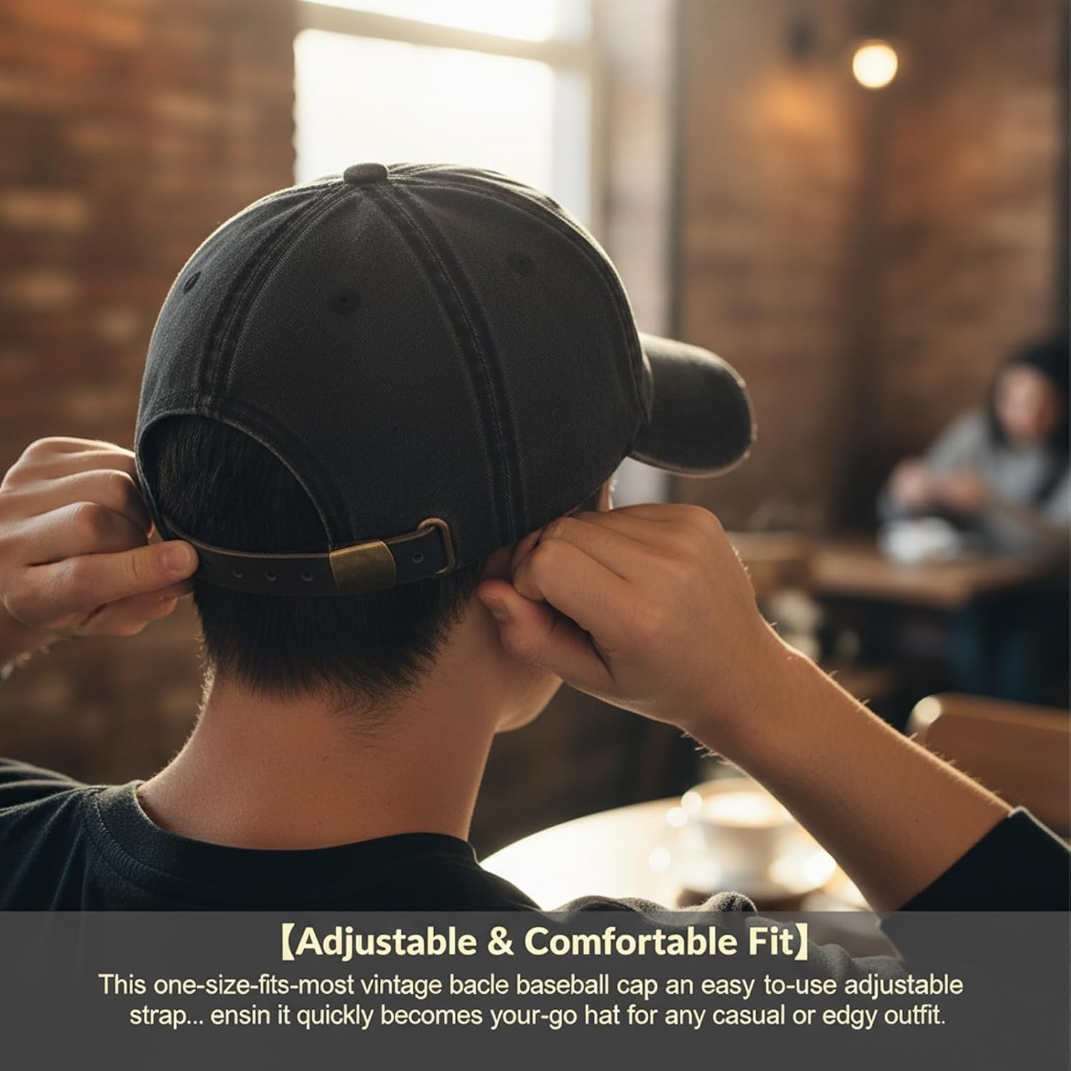 Old Fuckers Club-Vintage Baseball Cap, Hand-Embroidery Adjustable Wash Old Fuckers Club100% Bitter Lifetime Member Hat - Image 9