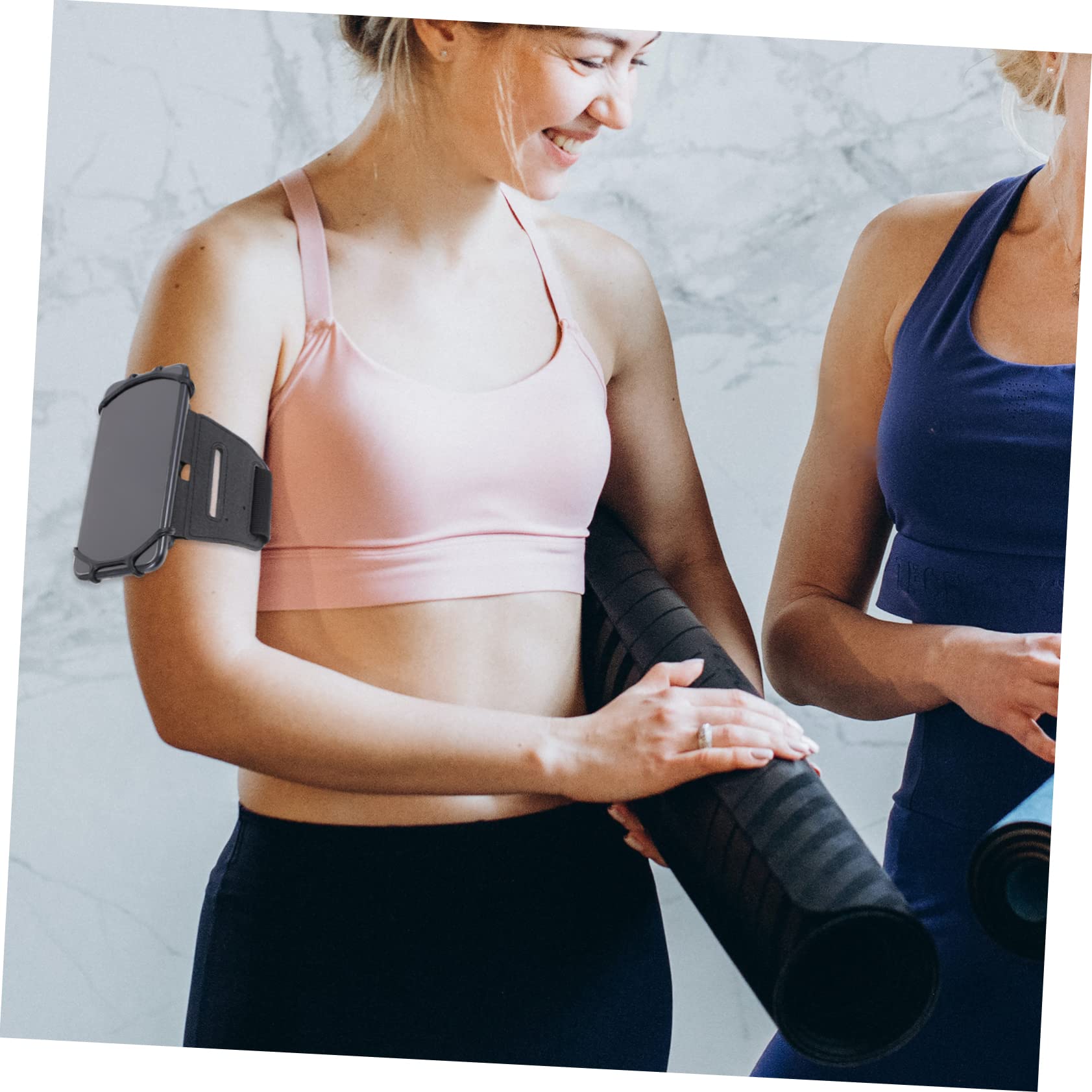 UPKOCH 3piezas Brazalete Deportivo para Teléfono Móvil Soporte De Mano para Ciclismo y Running Diseño Ergonómico Acceso Pantalla Táctil Elegante
