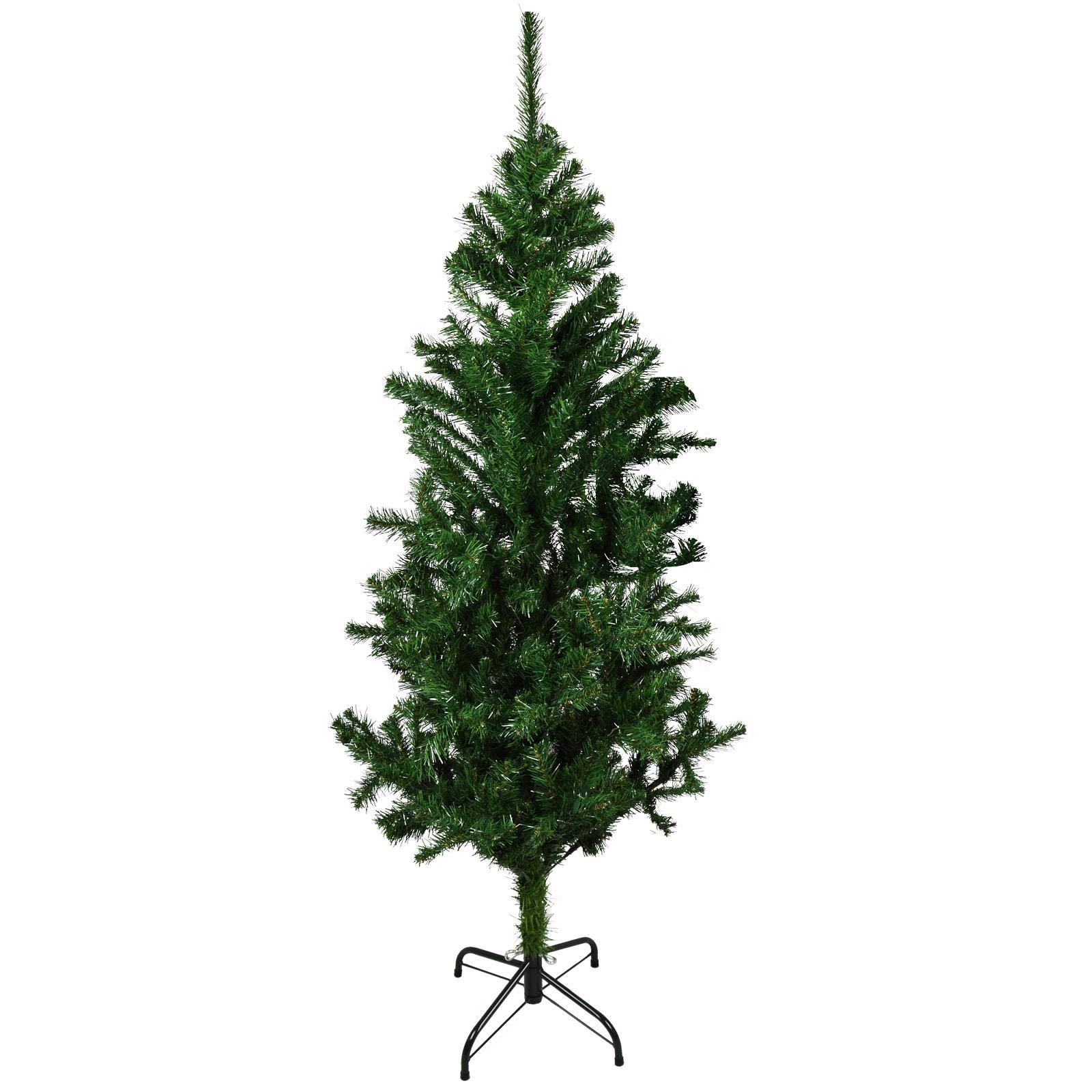 Albert Austin Green Christmas Tree | Artificial Tree With Metal Stand Indoor Luxury Home Decor Xmas Artificial Christmas Decorations (, 6Ft)