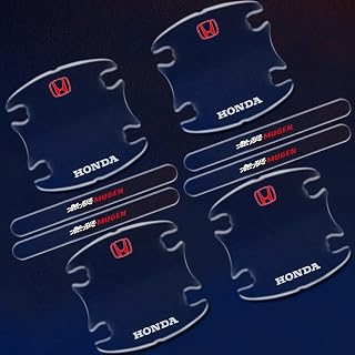 無限 ドアハンドルプロテクター アスコート インサイト アヴァンシア インテグラ エアウェイブ クロス シティ シビックタイプＲ ジャズ H-RV CR-V キズ防止 (無限)