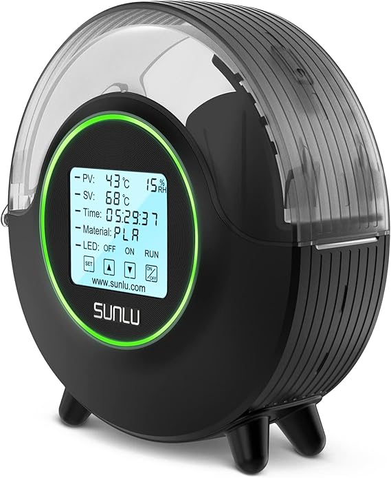 Review Filament Dryer Box,Upgrade FilaDryer S2 Dry Box,SUNLU Dry Box