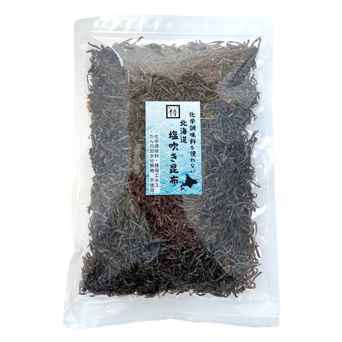 食いしん坊侍 化学調味料を使わない北海道塩吹き昆布 ×徳用大袋270g【化学調味…