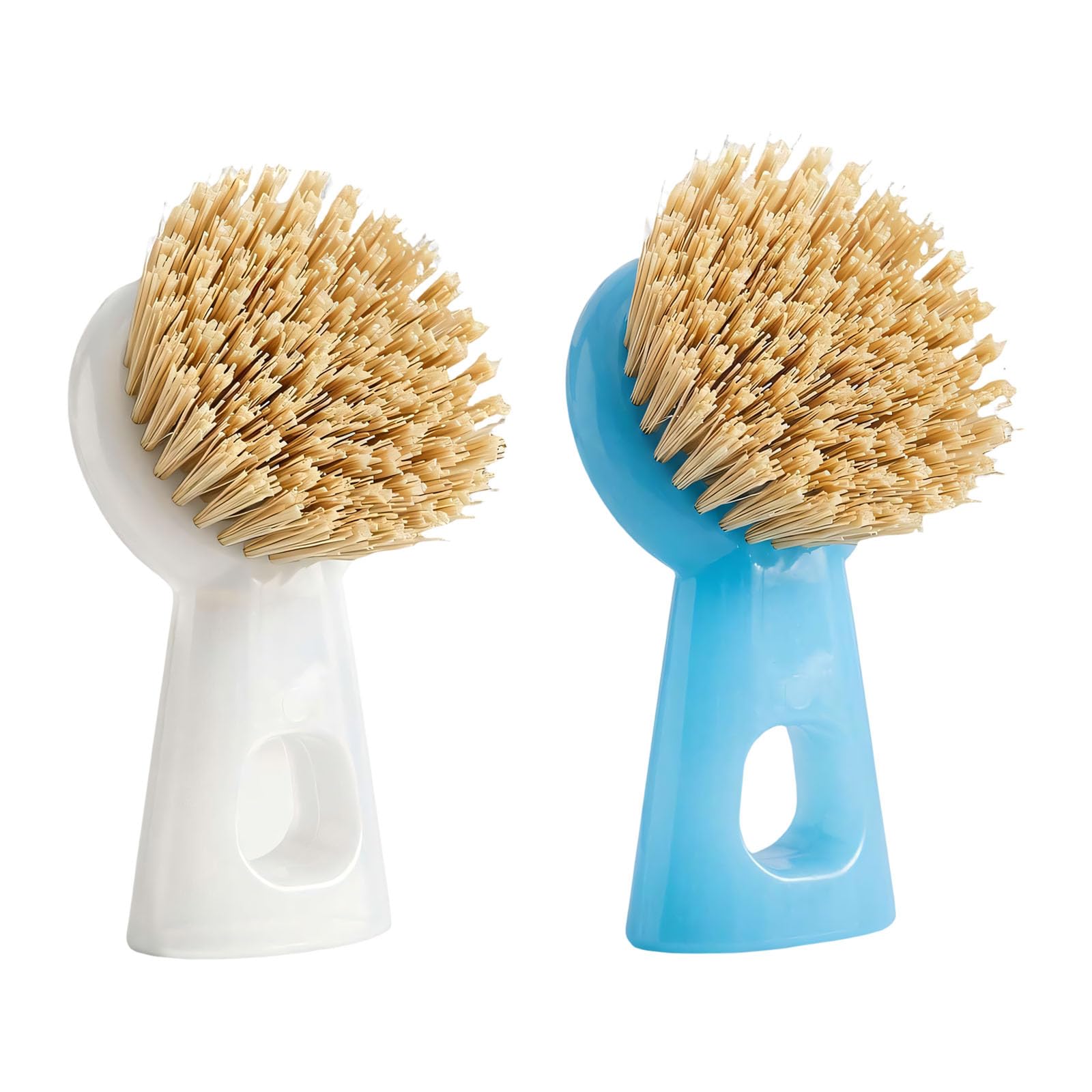 APGLSXY Kitchen Scrub Brush with Short Handle Standing Wipe Brush for Easy Grip and Multipurpose Clearing Tasks Countertop