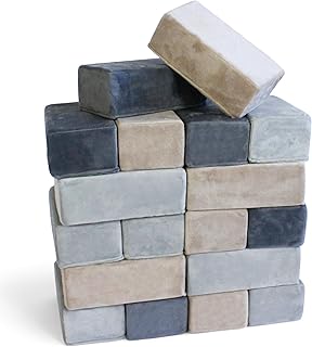 The Original Premium Plush Building Block for Kids - Certified Safe Foam...