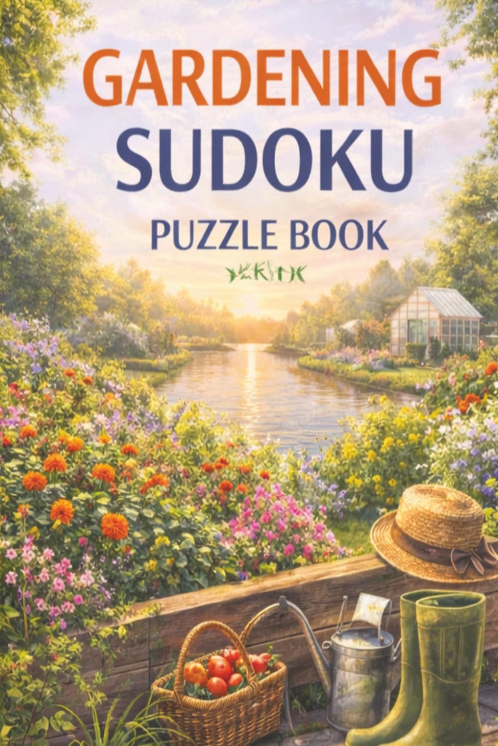 Gardening Sudoku Puzzle Book: 50+ Sudoku for Stress Relief, Relaxation and Quiet Moments | Solutions Included