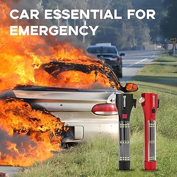 2 In 1 Car Emergency Escape Hammer Glass Window Breaker Cutter Safety Tool Wg  I.367116403