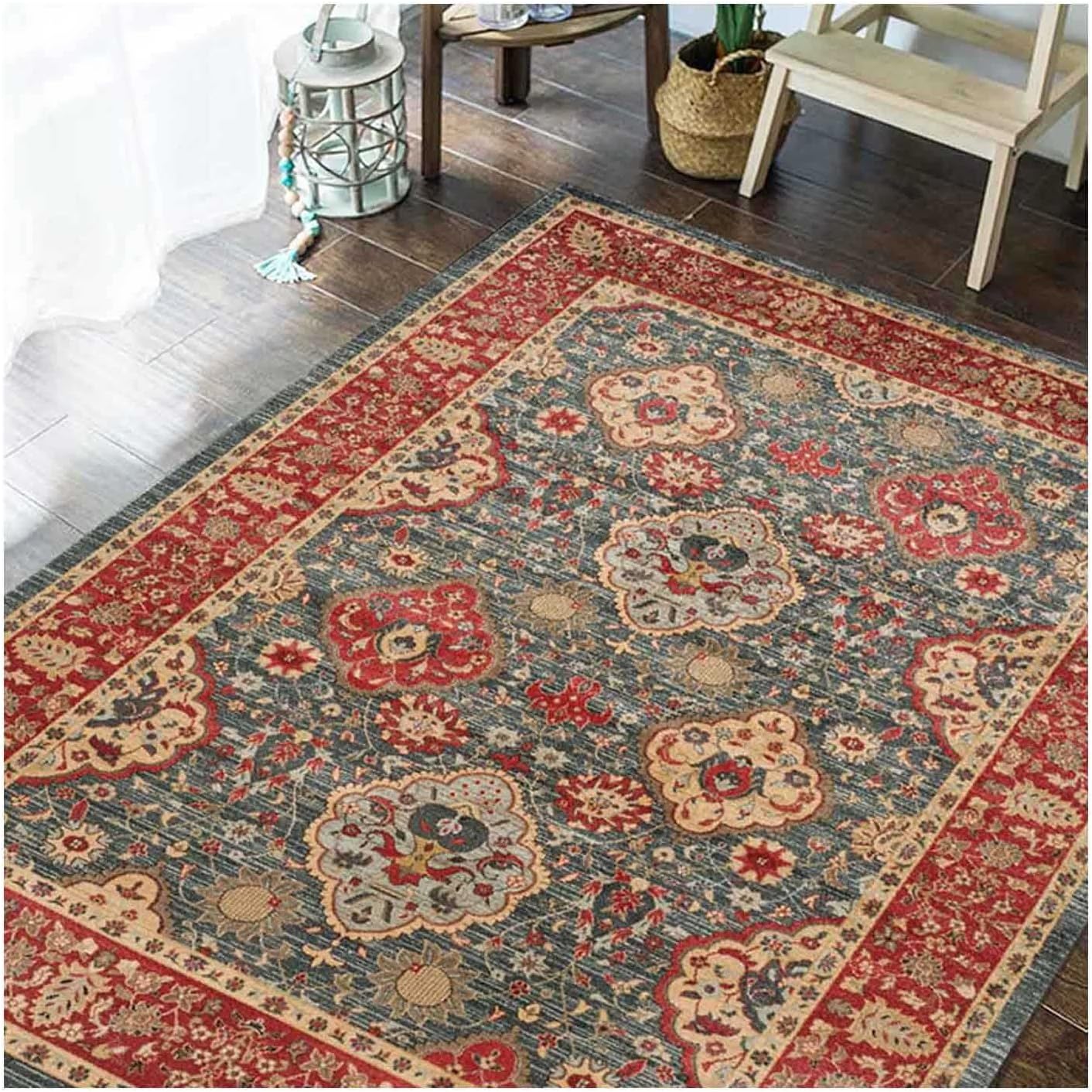 SUMUTO Moroccan Blythe Area Rug American Retro Persian Nordic Ancient