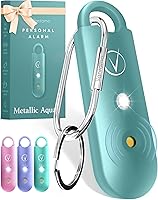 Vista 15 de Vantamo Alarma Personal para Autodefensa con Aviso de Batería Baja, Luz Estroboscópica y Keychain de Seguridad con Alta Sonoridad de 130 dB y Doble