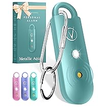 Vantamo Allarme Personale Antiaggressione per Autodifesa Donna Con Doppio 130dB Altoparlante,Kit Autodifesa Femminile Con Luce