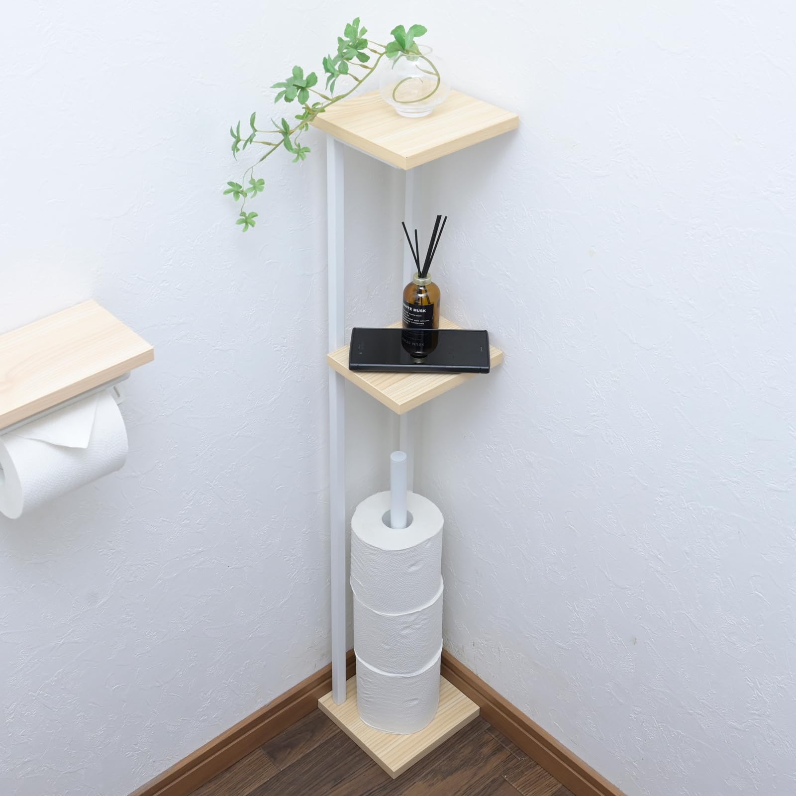 トイレ置物棚床式浴室トイレ多層鉄芸書棚キッチン寝室収納棚収納