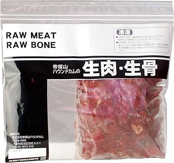 Amazon 帝塚山ハウンドカム 犬用 生肉 エゾ鹿生肉角切りブロック 1kg 帝塚山ハウンドカム ウェット 通販