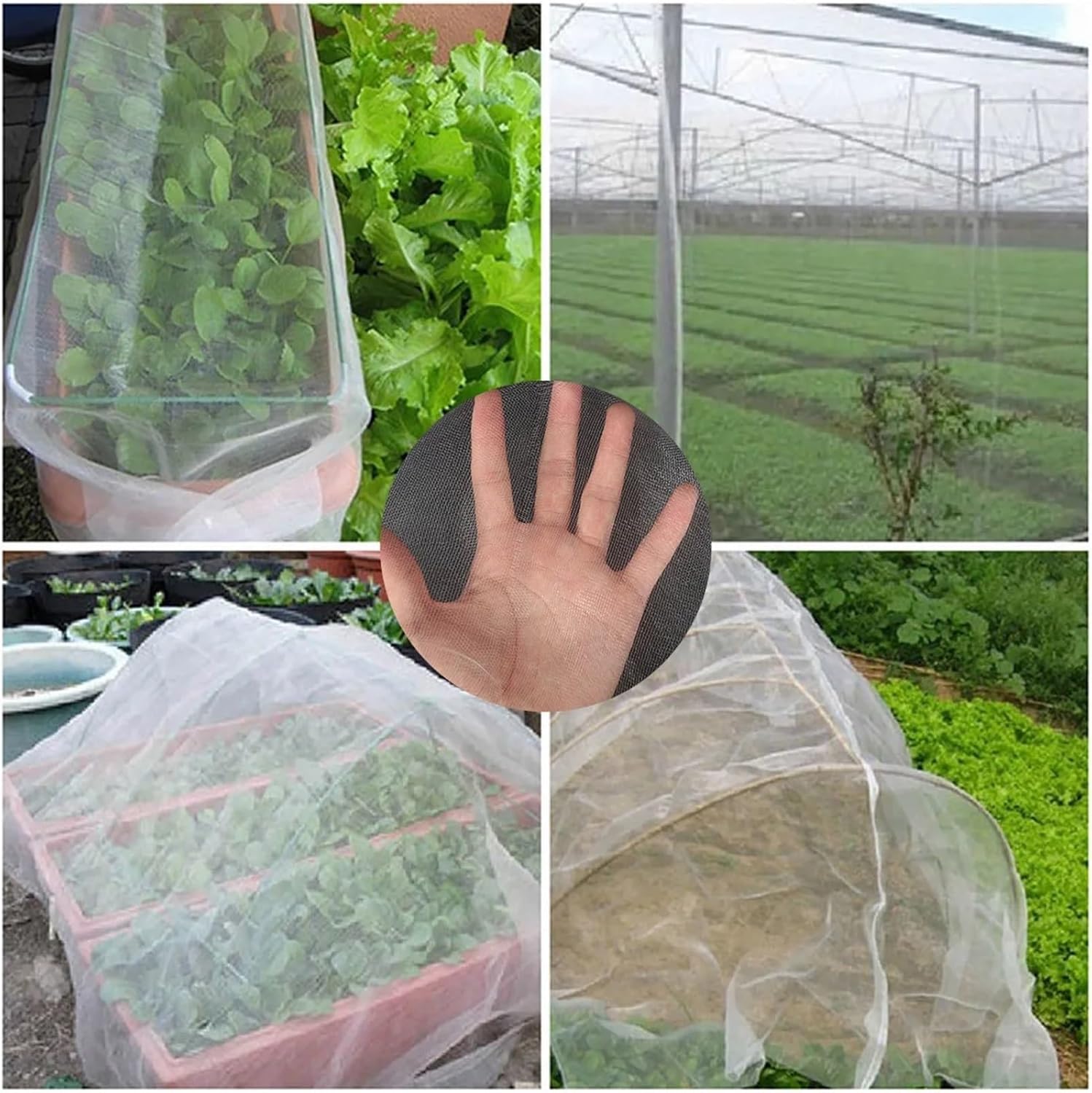 Tree Netting Garden Insect Protection Net Plant Vegetables Fruit Care Cover Flowers Anti-Bird Protective(3x4M)