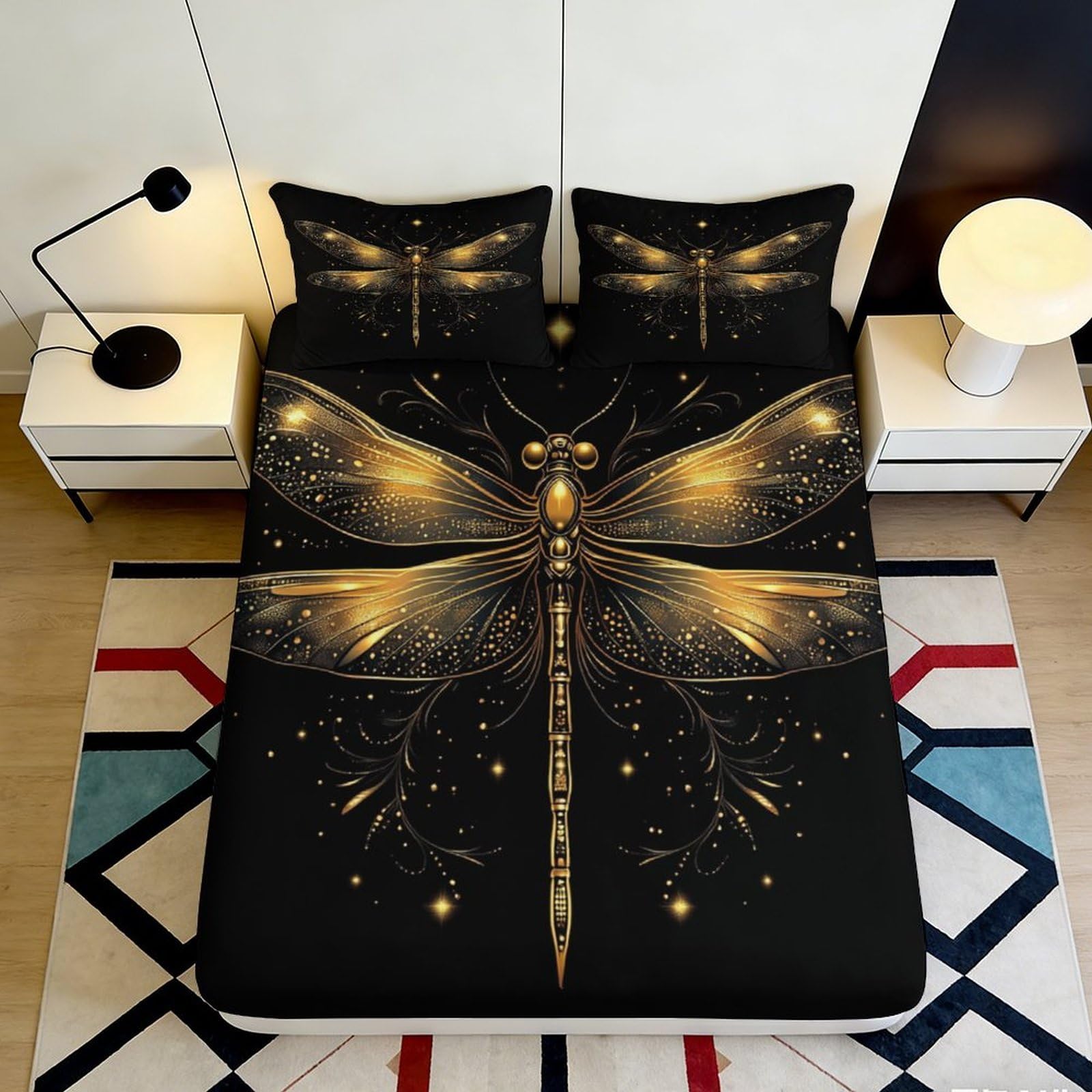 3D Printed Basketball Fitted Sheet Microfiber Deep Pocket Non-Slip Bedroom Bedding Basketball Mattress Fitted Cover for Adults Teens 180x200x25cm